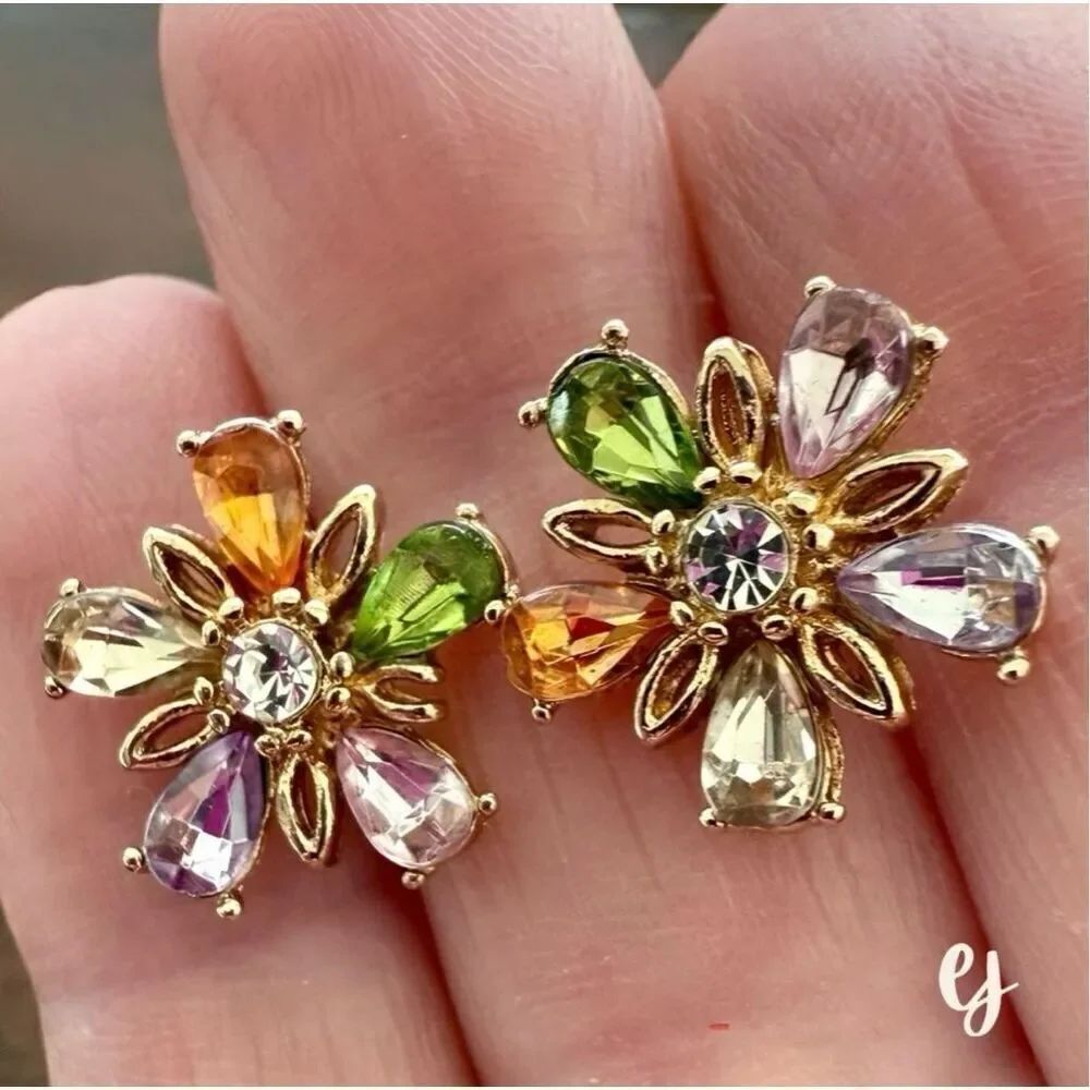 Palette Stud Earrings Multicolor